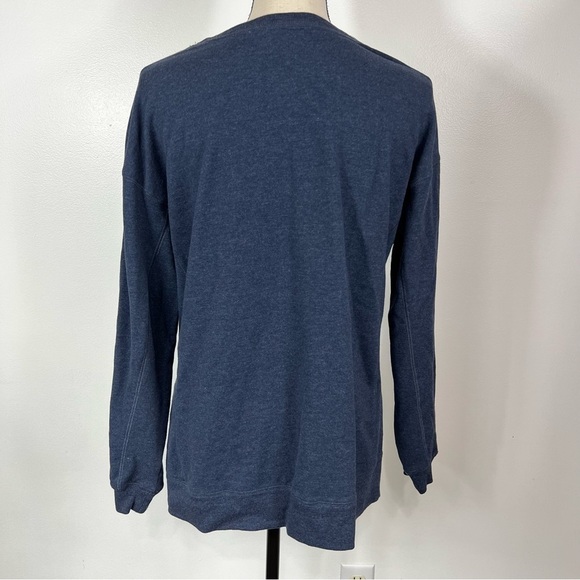 Wildfox Social Navy Blue Sweatshirt Medium - Picture 13 of 15